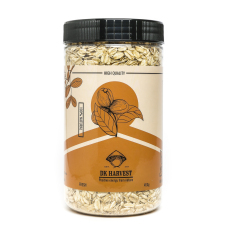 Yến mạch DK HARVEST Nhập Khẩu Australia 450g ( Cán Mỏng ) – yến mạch tươi ăn liền nguồn cung cấp chất xơ tốt, đặc biệt là beta glucan và rất giàu các vitamin, khoáng chất và chất chống oxy hóa