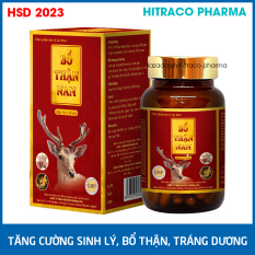 Viên uống tăng cường sinh lý nam Bổ Thận Nam bổ thận tráng dương tăng ham muốn – Hộp 30 viên thành phần nhân sâm, nhung hươu, ba kích