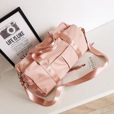 💎Túi xách du lịch, túi trống đựng quần áo, Túi Du Lịch vải Trơn Chống Nước nam nữ có ngăn đựng giày, có ngăn chống thấm nước