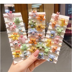 SET 10 DÂY BUỘC TÓC NHIỀU HÌNH CHO BÉ GÁI
