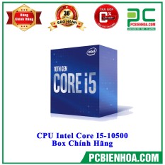 [Trả góp 0%]CPU Intel Core I5 10500 BOX CHÍNH HÃNG