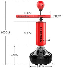 Bao Cát Đấm Bốc Liên Hoàn Luyện Phản Xạ – Bao Cát Trụ Xoay 360 Tốc Độ Cao – Bao Cát Đấm Đá Tốc Độ Cao Phiên bản Trục Xoay 360 Độ