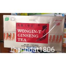Trà chè sâm hàn quốc wongin_t gingseng tea (hộp 100 gói)