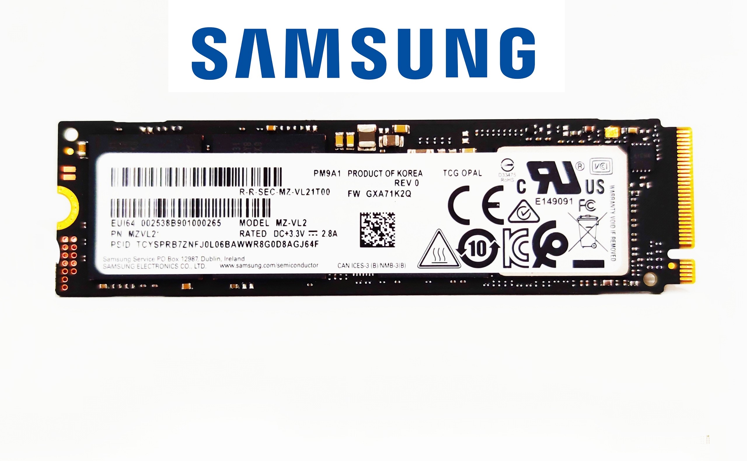 [Trả góp 0%] *LAGIHITECH* (NEW) SSD Samsung PM9A1 M2 PCIe 4.0 Bảo Hành 3 năm - Chính Hãng Samsung