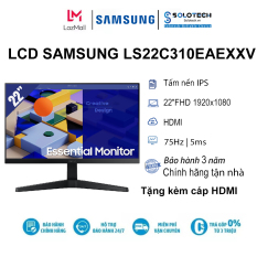Màn hình máy tính LCD SAMSUNG LS22C310EAEXXV 22″FHD 1920×1080/IPS/75Hz/5ms – Hàng chính hãng new 100%