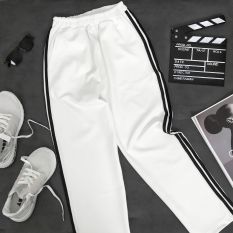 Quần line pants, JACK LANE, quần nam nữ Unisex dáng rộng Jack Lane