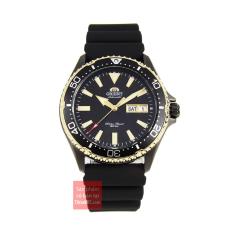 Đồng hồ nam dây cao su Orient Mako III RA-AA0005B19B đường kính 41.5 mm, độ chịu nước 20ATM, kính Sapphire chống trầy, máy cơ phong cách thể thao