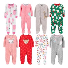 Body liền tất sơ sinh ấm áp mùa đông chất liệu nỉ cao cấp hàng xuất dư (4-14kg)