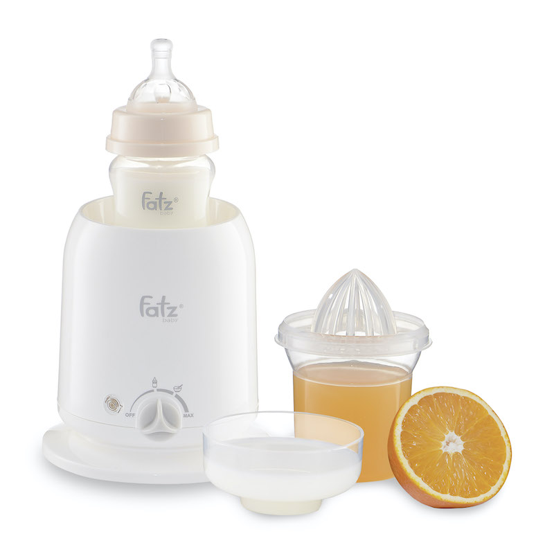 Máy Hâm Sữa Và Thức Ăn Siêu Tốc 3 Chức Năng FatzBaby FB3002SL,Chất Liệu Nhựa Không BPA An Toàn,Thiết Kế...