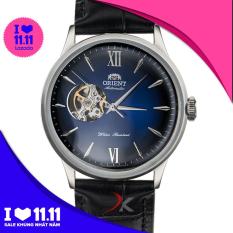 Đồng Hồ Cơ Nam Orient Mặt Xanh Da Trời Máy Cơ Tự Động Lộ Tim Open-Heart Máy Nhật Automatic Bảo Hành 12 Tháng