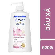 Dầu xả Dove óng mềm tự nhiên 620g