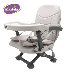 Ghế ăn dặm có nệm cho bé đi du lịch Mastela MSTL-1013-A ăn dặm kèm mặt bàn, thiết kế thông minh tùy chỉnh độ cao