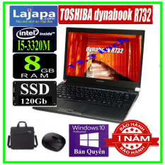 [ Xả Kho 3 Ngày ] Laptop Nhật Bản Toshiba Dynabook R732 Chíp i5 laptop học online, dạy học online, mạnh mẽ Laptop Gaming cũ giá rẻ Ổ SSD mới cho tốc độ xử lý nhanh trọng lượng máy nhẹ chỉ 13kg, máy tính xách tay cũ laptop gia