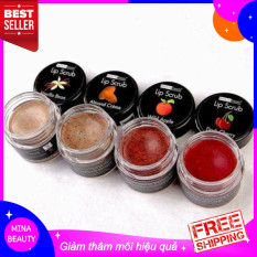 [HOT ITEM] – Tẩy tế bào môi Lip Scrub – MINABEAUTY SHOP – hủ 10g làm hồng mềm môi