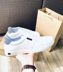 Giày Thể Thao Nam Trắng Da Mịn Đế Siêu Mềm Elmee – Giày Sneaker Trẻ Trung Phong Cách