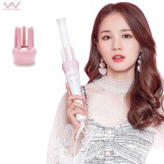 Máy uốn tóc xoăn ViVid – máy uốn tóc mini, máy uốn tóc đa năng, máy uốn tóc tự xoay, máy uốn tóc vivid, máy uốn tóc tự động + Khuyến mãi 1 lược mini, 2 kẹp tóc