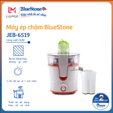 Máy Ép Trái Cây Dành Cho Gia Đình BlueStone JEB-6519 (Trắng) – Bảo hành 2 năm – Hàng chính hãng