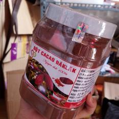Bột Cacao Đăklăk nguyên chất 100% có tem chống giả (hộp 500g)