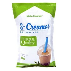Bột kem béo pha trà sữa đài loan S-Creamer screamer Gói 1kg bột sữa, pha trà, trà sữa, làm bánh, sữa béo nhãn xanh