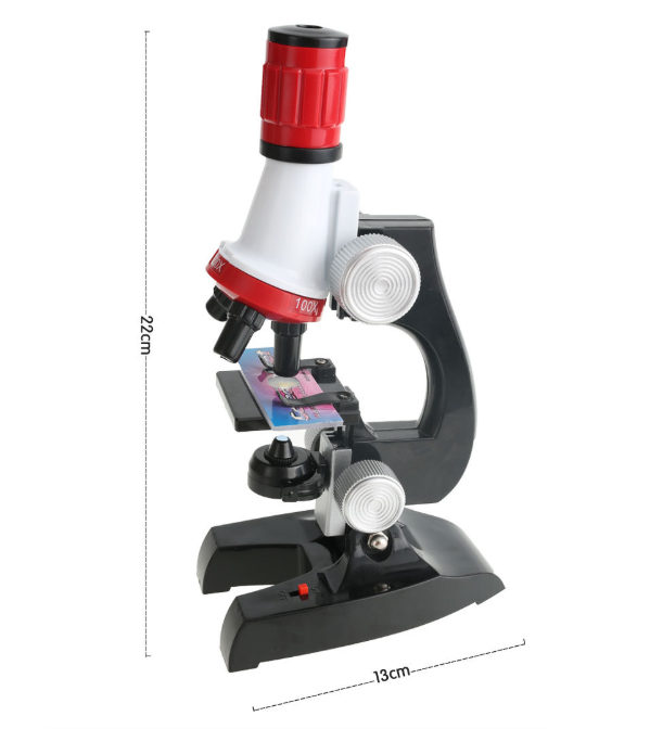 Bộ kính hiển vi LED 1200X dùng nghiên cứu khoa học cho bé - K1039