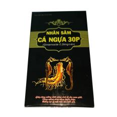 NHÂN SÂM CÁ NGỰA 30P – Tăng Cường Sinh Lực, Sinh Lý Nam Giới (Chai 30 viên)
