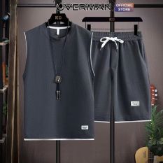 Bộ Thể Thao Nam Nữ Ba Lỗ Mặc Nhà Chất Tổ Ong, Bộ Đồ Nam Trẻ Trung Mặc Thoải Mái B011 – MINHSTORE