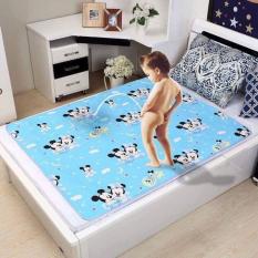 Tấm lót chống thấm xuất Nhật cho bé 80x120cm