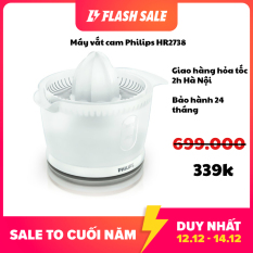 Máy vắt cam Philips HR2738 500ml, công suất 25W- Hàng mới 100%-Bảo hành 2 năm