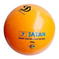 Bóng chuyền hơi 250g, được rút hết hơi trước khi gửi để đảm bảo an toàn khi vận chuyển, với chất liệu cao su mềm, có độ bền cao