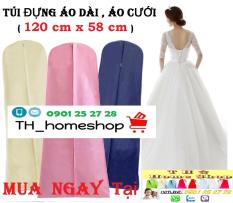 th1shop Bộ 3 túi đựng áo dài, áo cưới