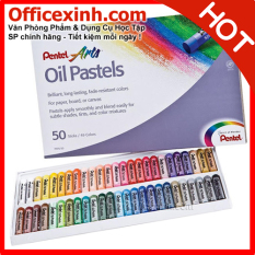 Sáp dầu Pentel 50 màu (PHN-50)