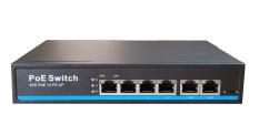 THIẾT BỊ CHUYỂN MẠCH POE SWITCH 4 PORT + 2 port uplink