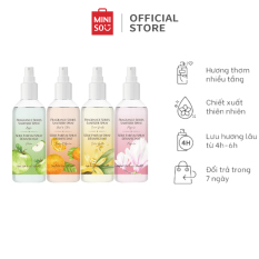 Nước Hoa Nữ Toàn Thân Body Mist Fragrance Series Miniso Hương tự nhiên lưu hương lâu 90ml