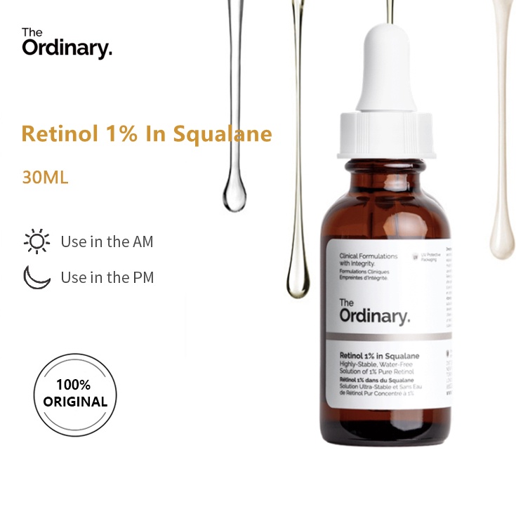 The Ordinary Serum Retinol 1% In Squalane Chống Lão Hóa Làm Giảm Nếp Nhăn Hiệu Quả 30ml