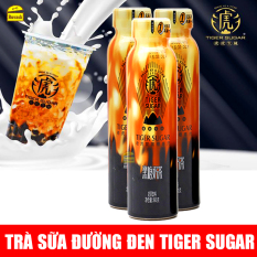 Trà Sữa Uống Liền Trung Quốc Tiger Sugar Chai 350g – Trà Sữa Đường Đen, Trà Sữa Hổ, Trà Sữa Tươi Trân Châu Đường Đen – Ăn Vặt Nội Địa Trung Quốc – (Shop có Trà Sữa Tự Pha, Ngũ Cốc Giảm Cân Sữa Chua, Kẹo Trà Sữa) – Ruvask