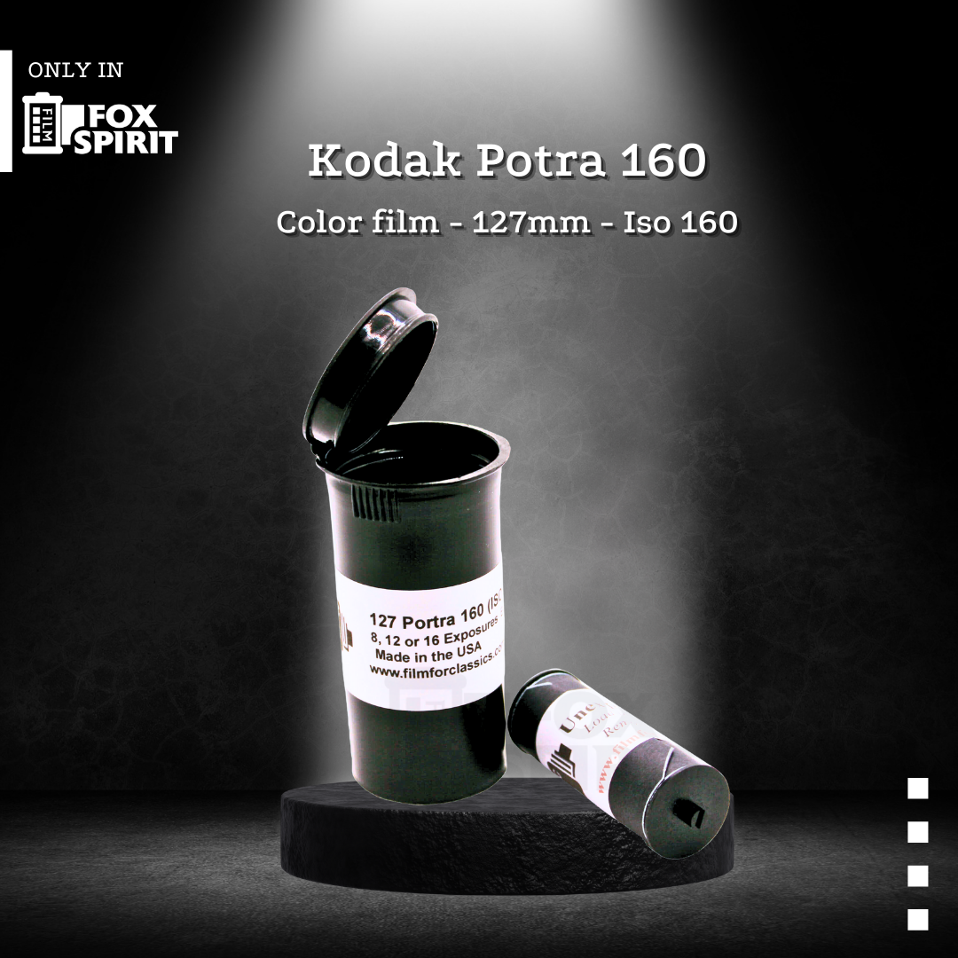 Kodak Portra 160 – ISO 160 – 8 to 12 Exp – Film 127mm – film âm bản màu