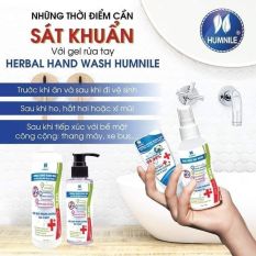 mỹ phẩm humnile gel rửa tay khô kháng khuẩn