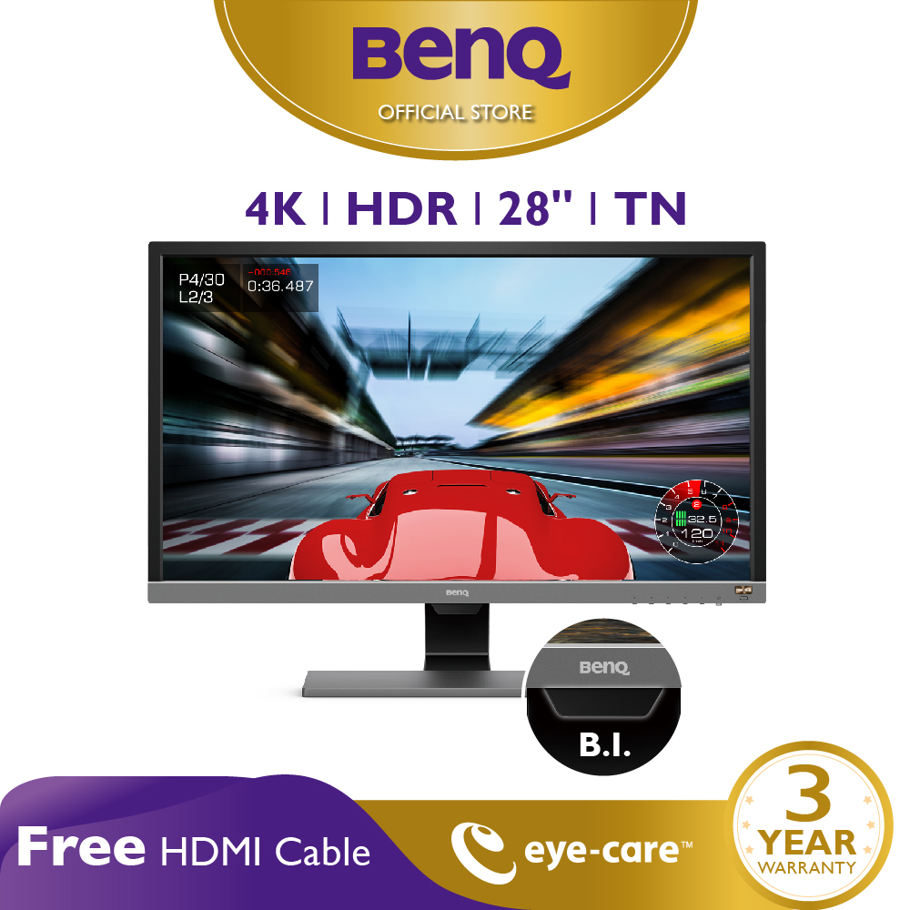 [BÁN CHẠY] Màn hình máy tính BenQ EL2870U 28 inch 4K HDR 1ms Eye-Care chuyên Gaming, Giải trí PS4, PS4...