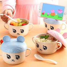 Bộ Bát thìa ăn dặm lúa mạch mickey