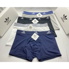 Quần lót nam [Hộp 4 quần], quần sịp đùi nam ADIDAS, quần sịp nam thun lạnh, co giãn, thoải mái, thấm hút mồ hôi-PTstore