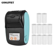 Máy in hóa đơn, máy in bluetooth Mini Di Động bỏ túi cho Windows Android IOS Hỗ trợ in ViettelPay Pro, KiotViet kèm 10 cuộn giấy
