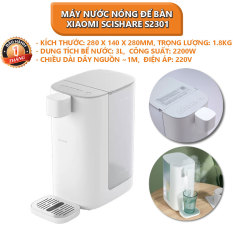 Máy nước nóng để bàn 3L Xiaomi Scishare S2301 – Bảo hành 1 tháng