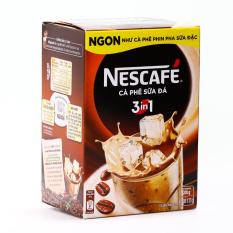 Cà phê sữa đá 3in1 NesCafe hộp 10 gói x 20g