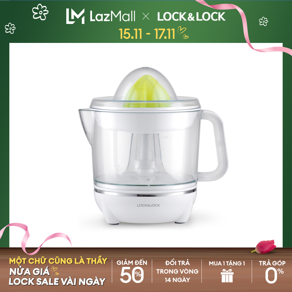 EJJ231 - Máy vắt cam cầm tay mini Lock&Lock - Dung tích 700nl - Thiết kế gọn nhẹ trang nhã...