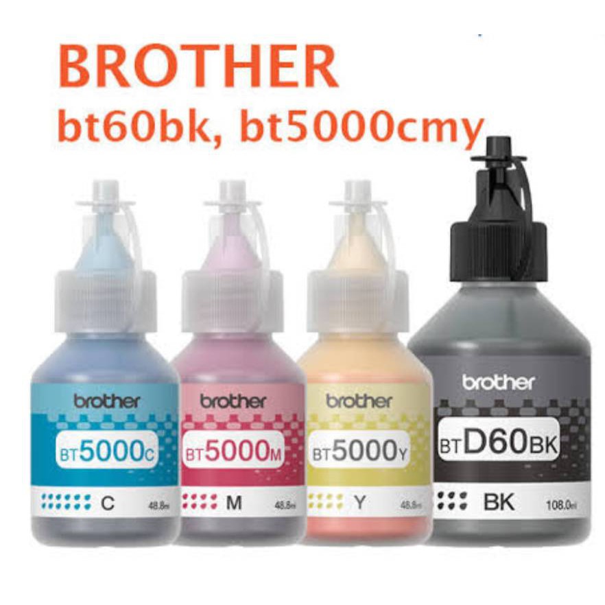 Mực in Brother BTD 60BK, BT5000 C/Y/M. Mực máy in Brother DCP T310,T510W,T710W,T810W, T4500