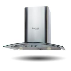 Máy hút mùi kính cong Sunhouse Mama MM6719 -70 ( hoặc SHB 6629-70) tặng ống thoát khí