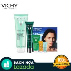 Bộ sản phẩm chăm sóc cho da dầu mụn Vichy Normaderm Magic Bundle