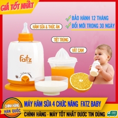 Máy Hâm Sữa Fatz 4 Chức Năng (FB3002SL) Hâm Thức Ăn, Tiệt Trùng, Hâm Nước Pha Sữa, Giữ Nóng, Vắt Cam – Máy Tiệt Trùng Và Ủ Bình Sữa Fatz Baby Cho Bé (FatzBaby Tốt Hơn Philips Avent, Moaz Bebe, Rozabi, Yummy) – May Ham Sua Fatz 4 Chuc Nang