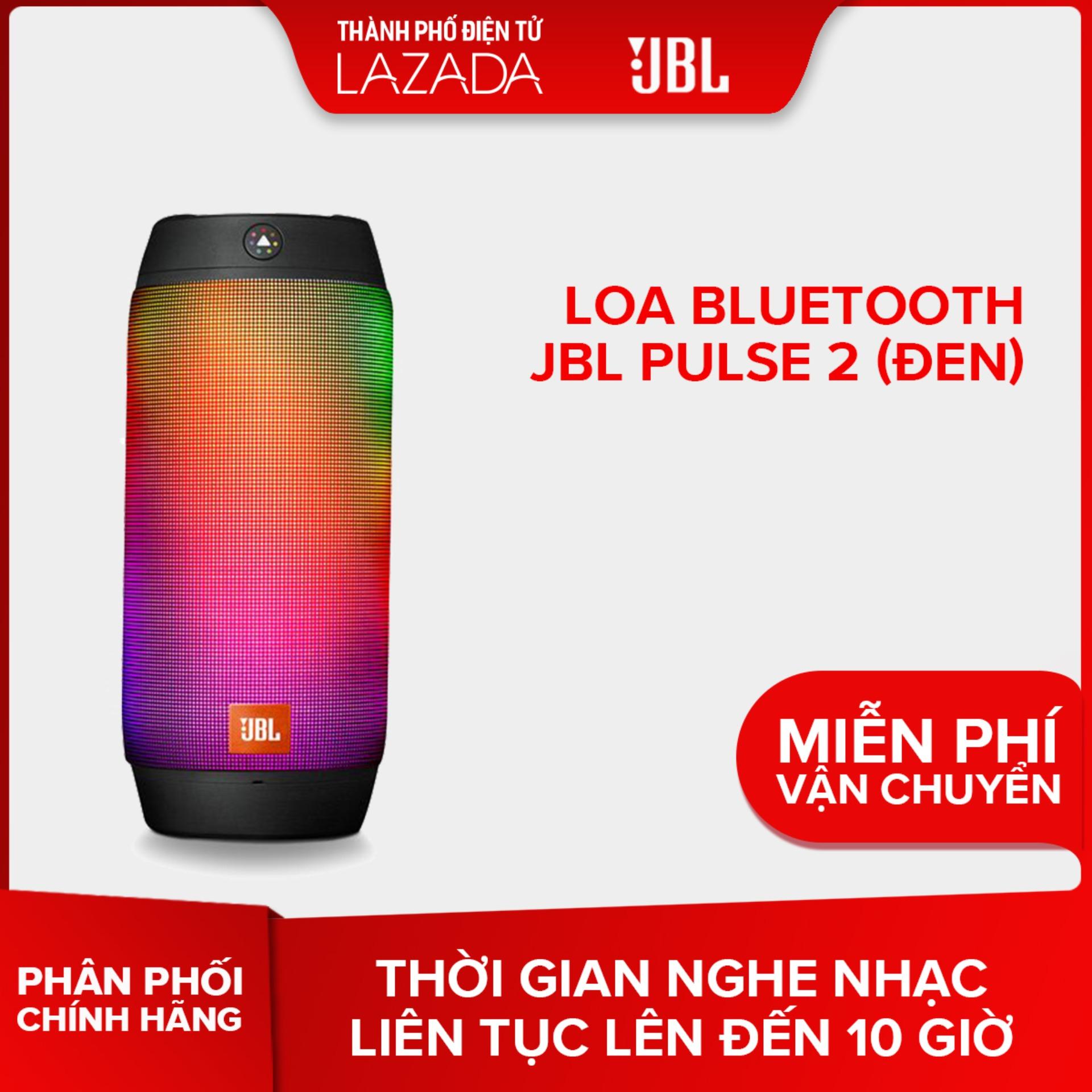 Loa bluetooth JBL Pulse 2 (Đen) - Hãng phân phối chính thức
