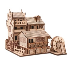[HCM]Đồ chơi lắp ghép 3D gỗ – mô hình Phượng Hoàng Cổ Trấn – 81 mảnh ghép cắt Lazer